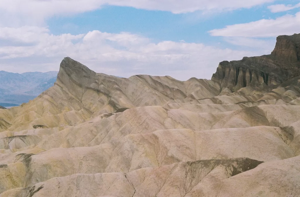 Zabriskie Point in Death Valley National Park