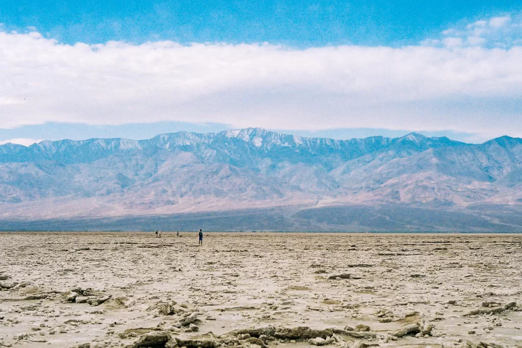 Badwater Basin in Death Valley National Park.