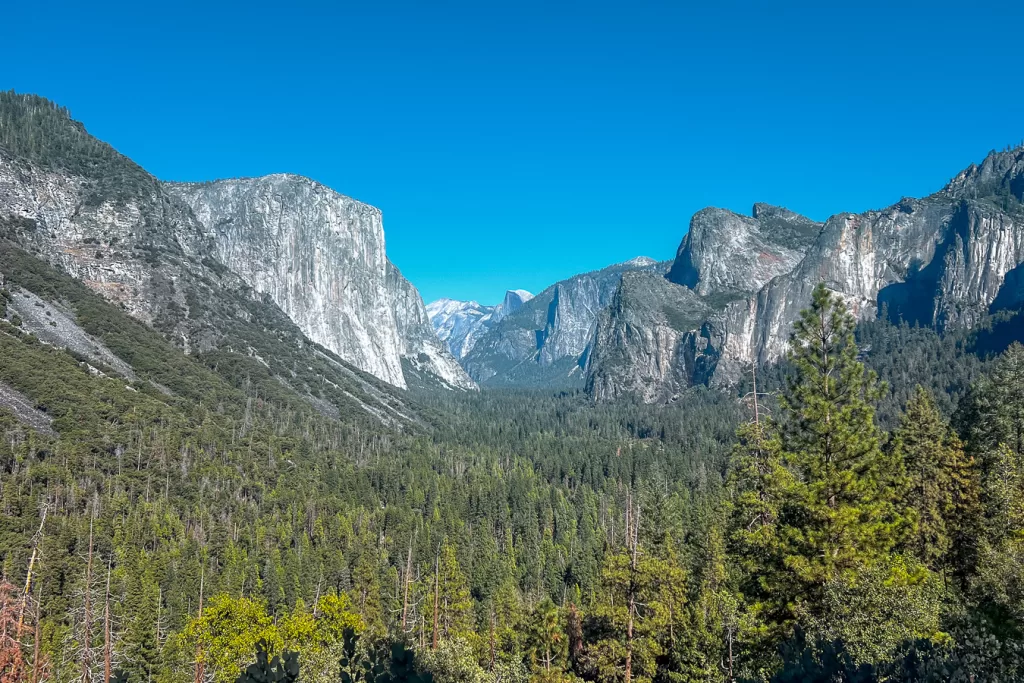 Yosemite Valley from Tunnel View.