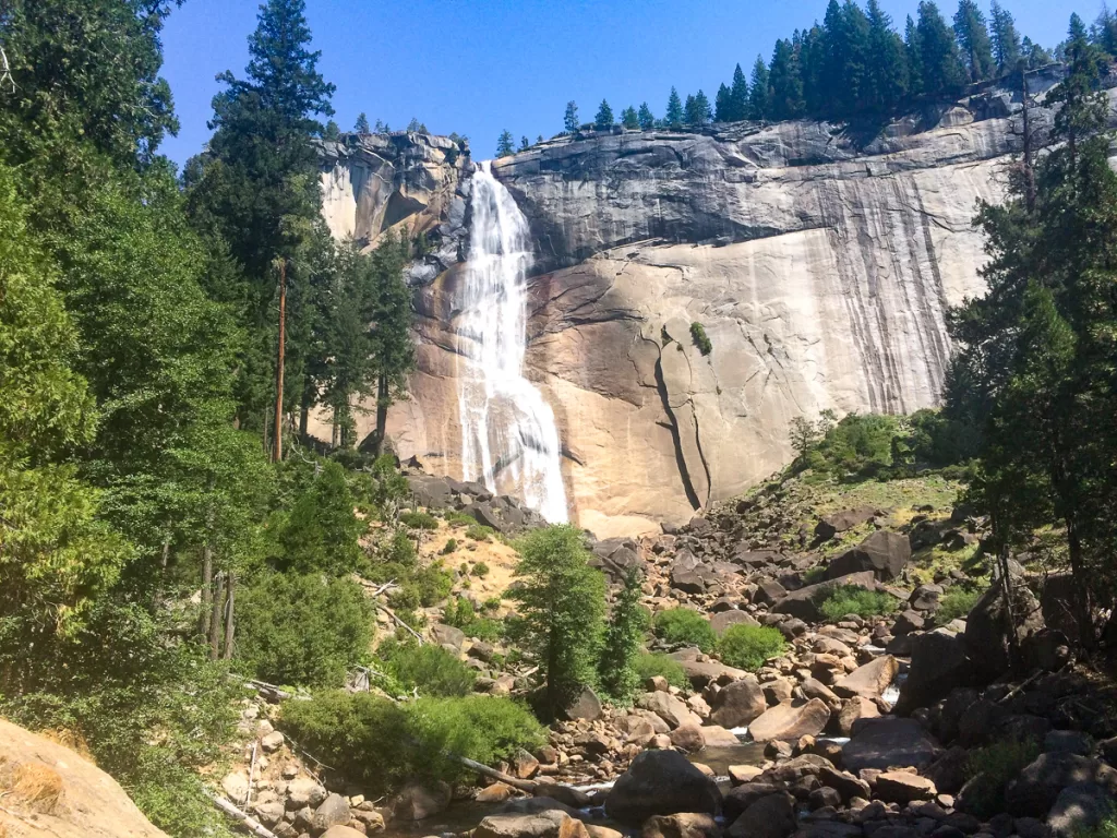 Vernal falls in Yosemite National Park.